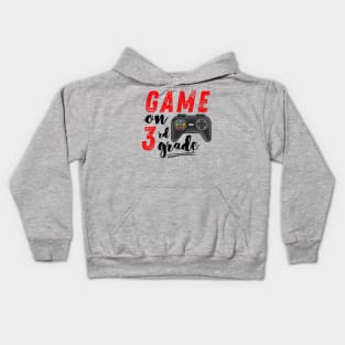 Game On 3rd Grade Back to School Kids Hoodie